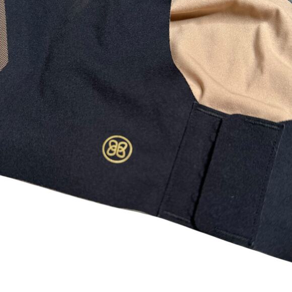 HONEYLOVE Black CrossOver Bra Cross Back Strap Mesh Bra Women's Size Large - Picture 3 of 4